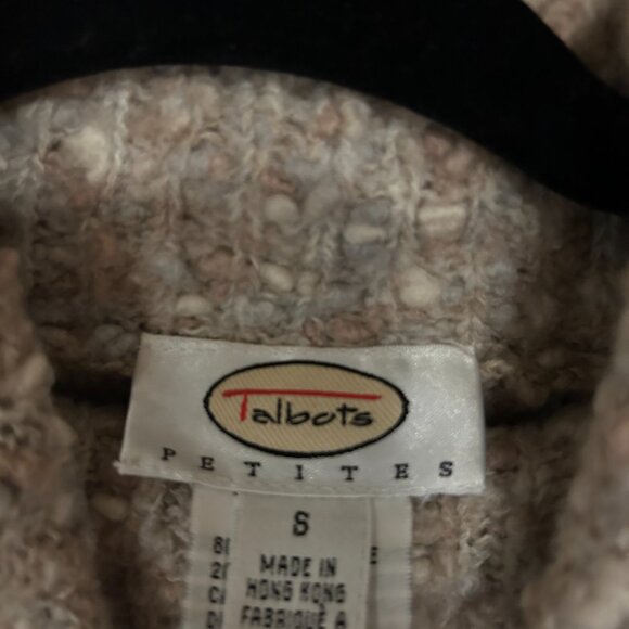 Talbots Popcorn Turtleneck Sweater - Picture 2 of 3